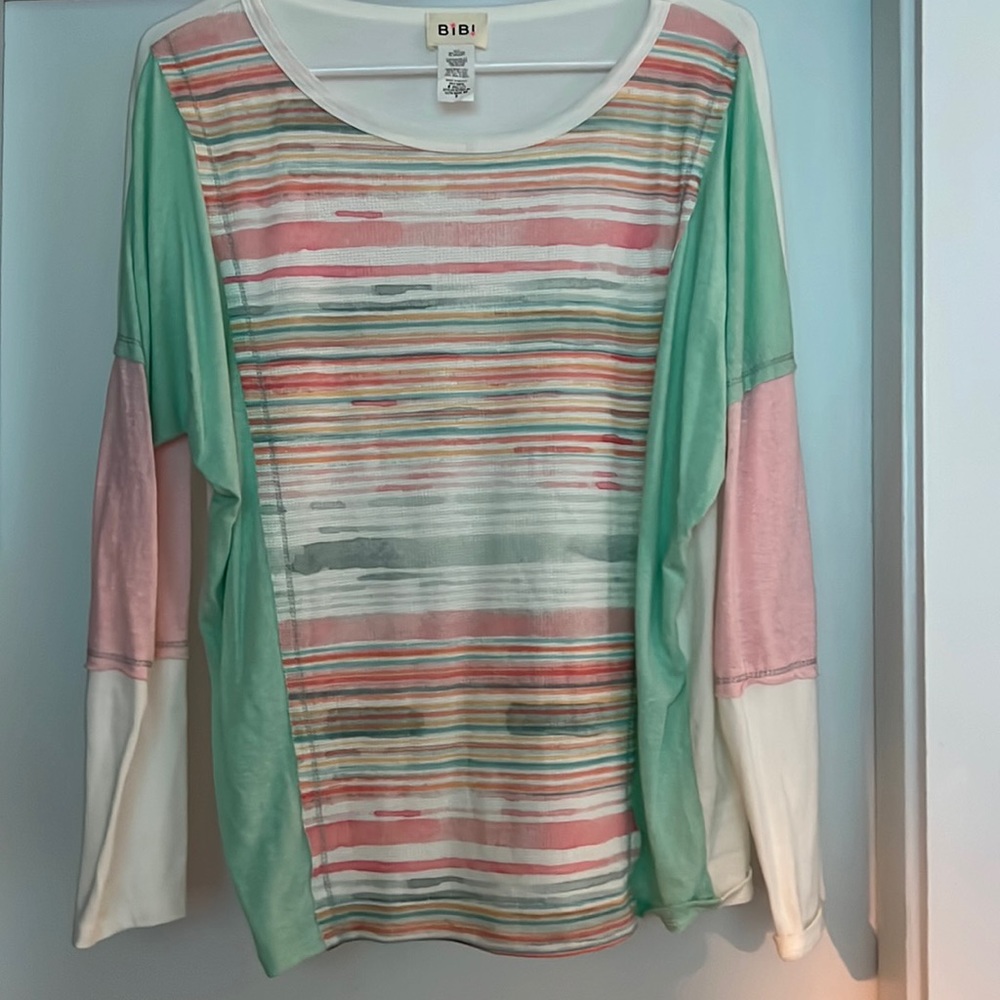 Bibi long sleeve shirt size small